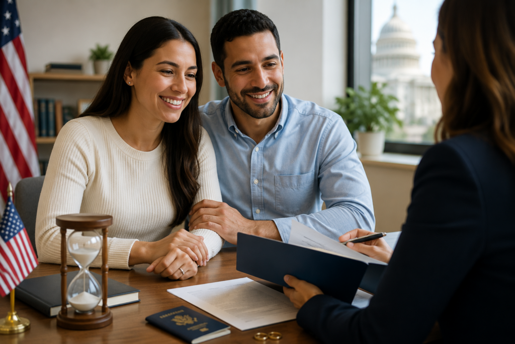 cuanto tarda la residencia por matrimonio